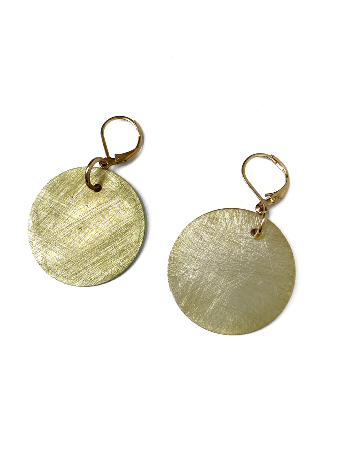 Aros Sol Colgante Bronce