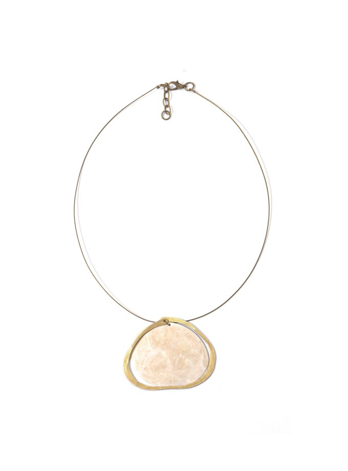 Collar Tilcara Bronce y Marfil
